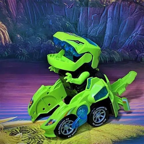 🔥 Promotion 40% OFF🎁LED DINOSAUR TRANSFORMATION CAR TOY