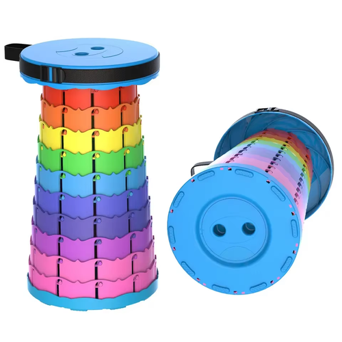 The upgraded extendable and foldable rainbow🌈 chair💺  Can bear a weight of 500 kilograms.🏋🏻‍♀️