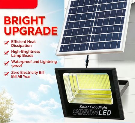 construction site, factory building, workshop, square, high-power lighting, waterproof floodlight, outdoor courtyard light, solar street light