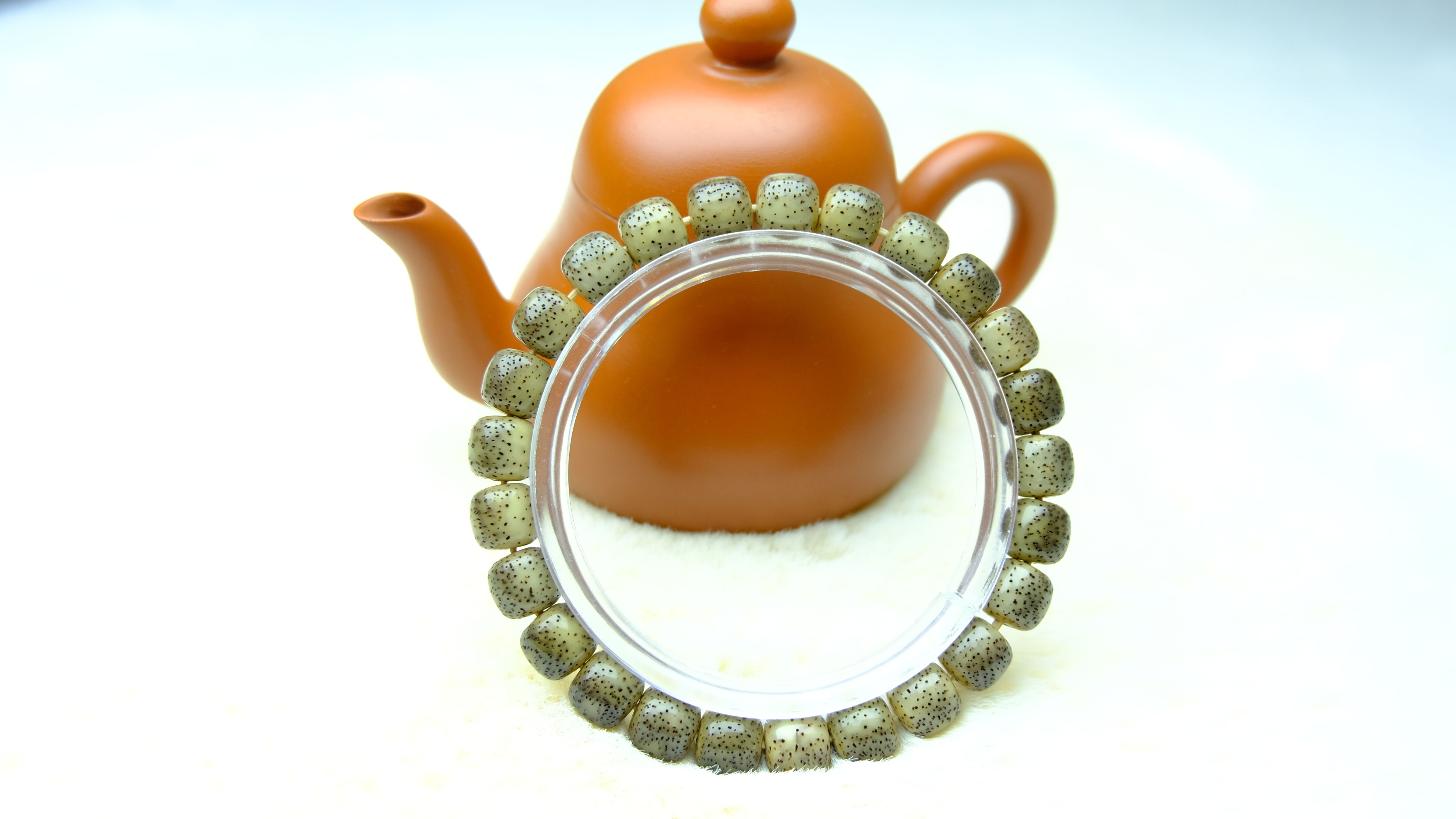 Star Moon Bodhi Seed Bracelet, Rock Candy