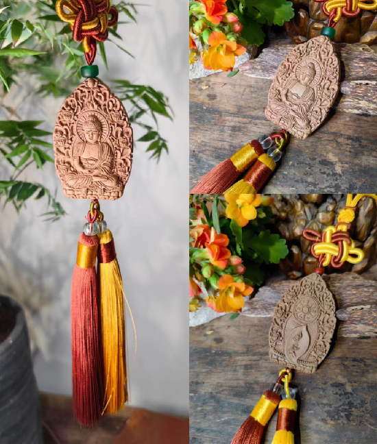 Herbal Incense Amulet — Buddha Blessing