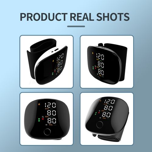 Wrist-Type Blood Pressure Monitor for Home Use, Portable Blood Pressure Monitor with Fully Automatic Intelligent Measurement