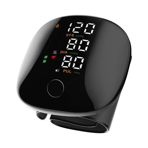 Wrist-Type Blood Pressure Monitor for Home Use, Portable Blood Pressure Monitor with Fully Automatic Intelligent Measurement