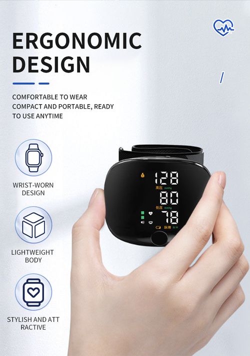 Wrist-Type Blood Pressure Monitor for Home Use, Portable Blood Pressure Monitor with Fully Automatic Intelligent Measurement