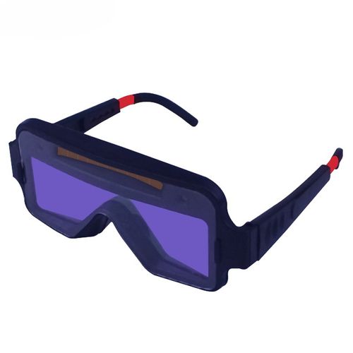 Adjustable 6x15cm True Color Auto-Darkening Welding Goggles Lightweight DIN9-13 for Solar & Li-ion 6x15cm