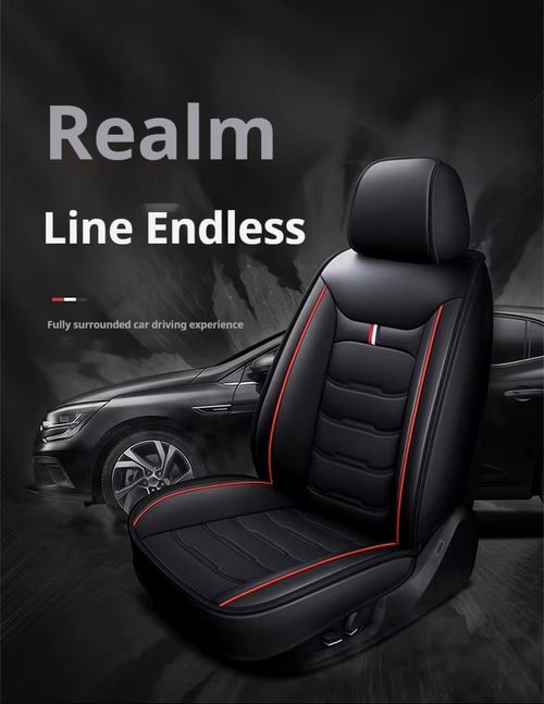PU Four Seasons General Car Seat Cover Wholesale New Car Seat Cover with Lumbar Pillows & Seat Cushions