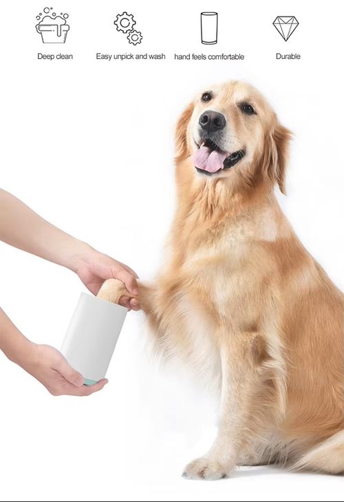 Dog Outdoor Essentials Portable Foot Clean Dog Paw Washer Cup Silicone Dog Paw Cleaner