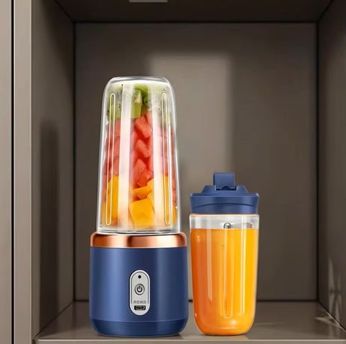 Multifunctional Rechargeable Juicer Small Glass Ceramic Cup Portable for Student Home Outdoor Use for Juices Water Bottles