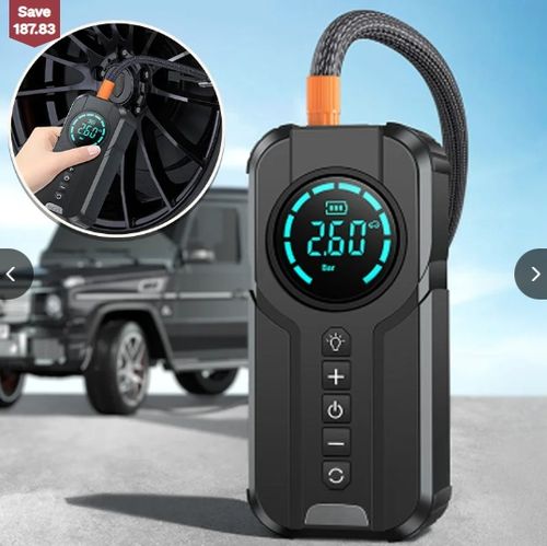 Car Emergency Starting Power Supply Air Pump All-in.one Machine