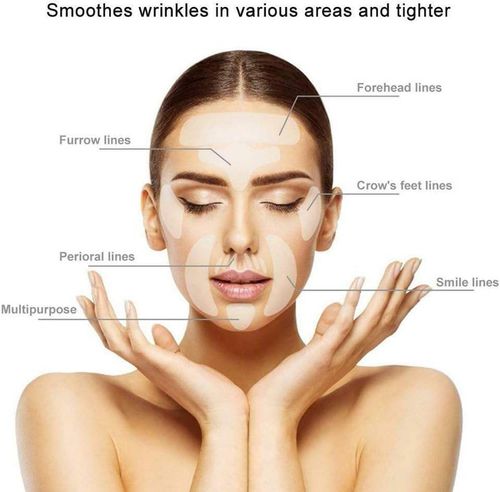 Anti-wrinkle patches -Wrinkle Removal Reusable Silicone Sticker Anti Wrinkle Aging Skin Lifting Care Patch Face Forehead Neck Eye Sticker Pad