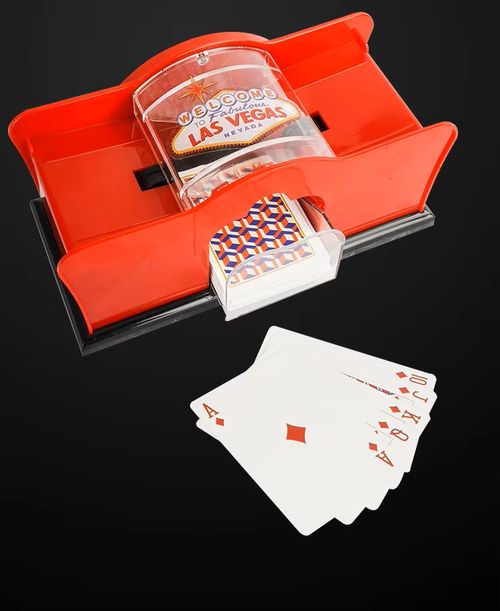 Poker Card Shuffler 2 Deck Manual Card Shuffler Professional Master Card-shuffler