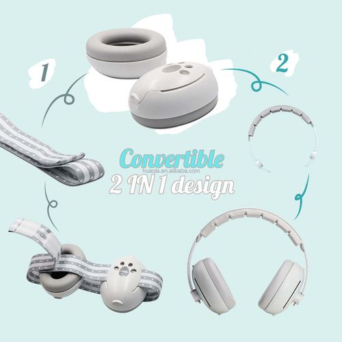 2 in 1 Baby Ear Muff Sleep Earmuff Noise Reduction Earmuffs Baby Ear Protection Hearing Protection for Babys Kids Ear protection