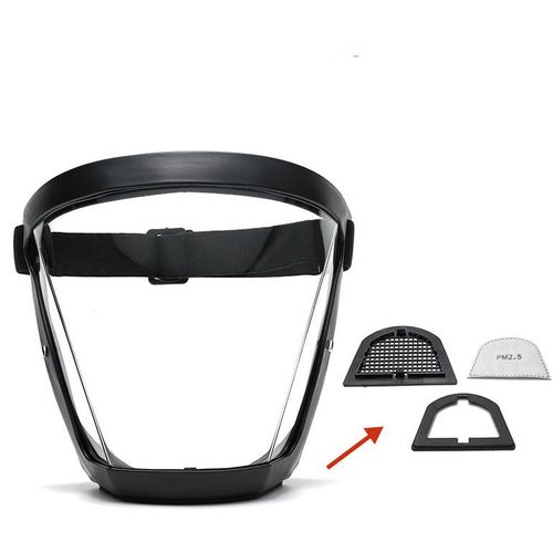 one-piece protective mask