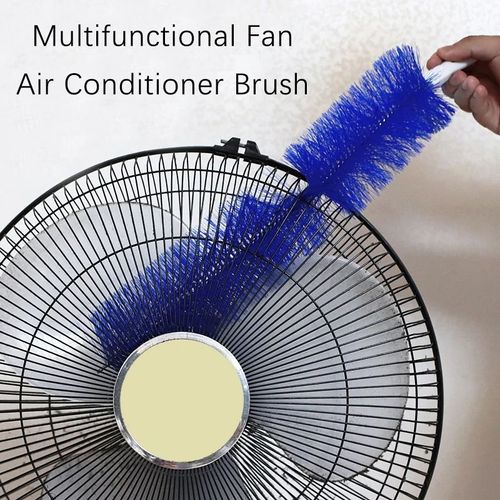 Fan Brush Dust Removal Tool Microfibre Duster Dust RemoverBrush for Air-conditioner Furniture Shutter Home Car