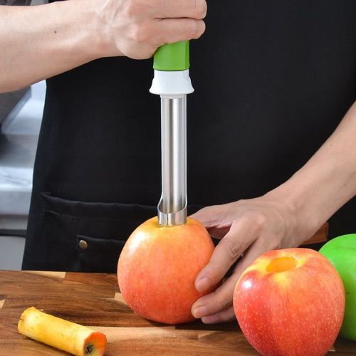 Multi-Functional Stainless Steel 2-in-1 Cassava & Fruit Peeler with Pit Remover – Household Kitchen Tool