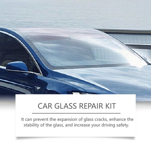 Professional Windshield Repair Kit - Car Glass Crack & Scratch Filling Liquid for DIY Fix
