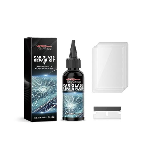 Professional Windshield Repair Kit - Car Glass Crack & Scratch Filling Liquid for DIY Fix
