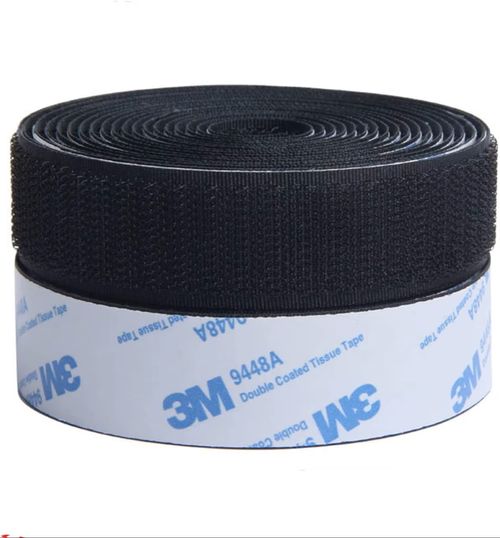 Strong adhesive Velcro double-sided self-adhesive hook and loop hook surface high temperature resistant curtain adhesive on the hook surface Stick the hook and hair as one