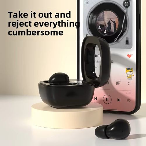 2025 TWS Wireless Sleep Headphones In-Ear Mic Noise Cancelling Earpiece ENC Digital Display Wireless Bluetooth Sleeping Headset