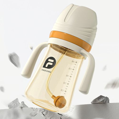 Children's PPSU Baby Bottle Neonatal Anti-Choking Anti-Flatulence Features  Silicon Straight Drinking Tube Big Bottle