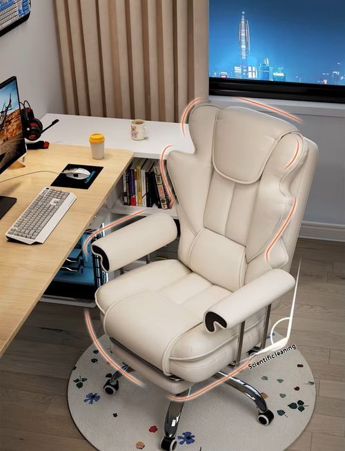 Modern Home Office Electric Lift Recliner Chair Ergonomic with Adjustable Height for Comfortable Long-Hour Work Sitting