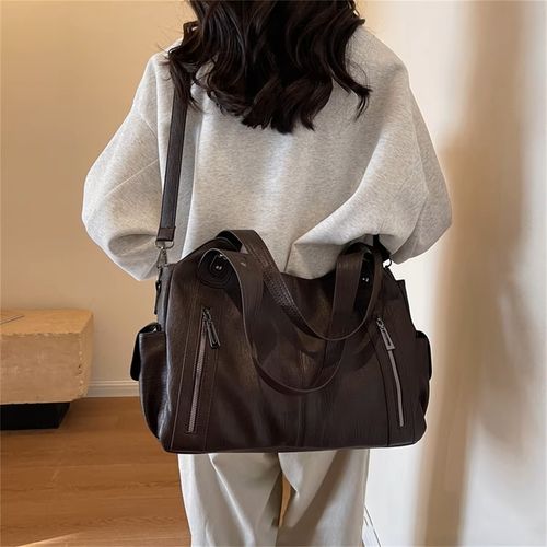 Tote bag large capacity women's high-end underarm bag design shoulder bag for commuting to work