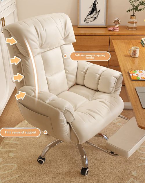 Hot Sale Premium Thickened Executive Office Chair Ergonomic Multifunctional Modern Design for Home and Boss Fabric Material