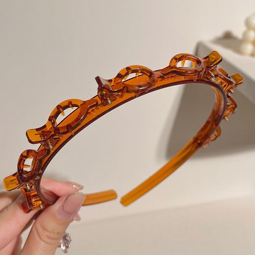 Best Sale Hairband Headband Men Women Sports Hair Band Hoop Metal Hoop Double Bangs Hairstyle Hairpin Hair Accessories