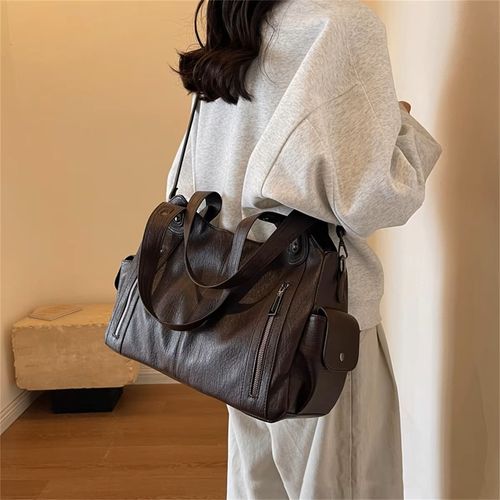 Tote bag large capacity women's high-end underarm bag design shoulder bag for commuting to work