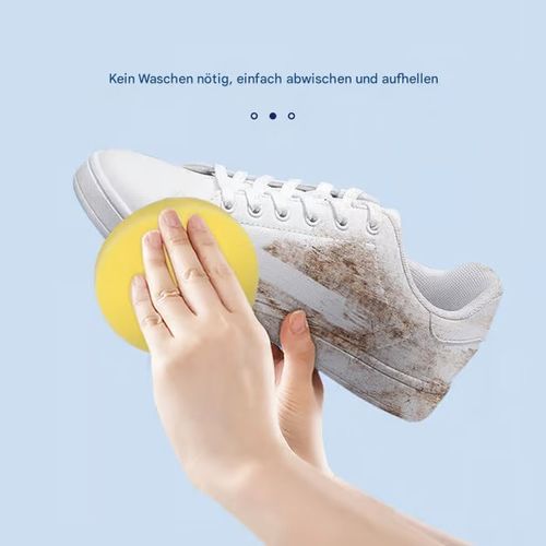 White shoe cleaning cream