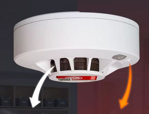 Standalone photoelectric smoke fire detector alarm, smoke alarm, smoke sensor 1211 fire smoke detector