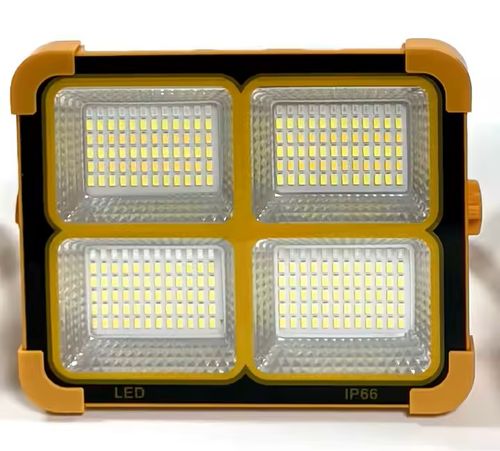 Solar outdoor flood light portable LED strong light wireless camp light