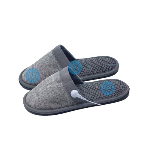 Women Men's Health Shoes Digital Physiotherapy Slippers Heating Electrotherapy Pulse Massage Foot Massager