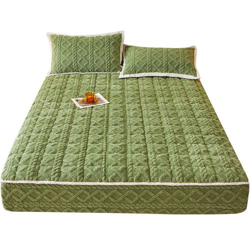 100% Fleece Bedding Sheet Function Design 360 Degree Full Wrap Comfortable Mattress Protector Bedding Sheet