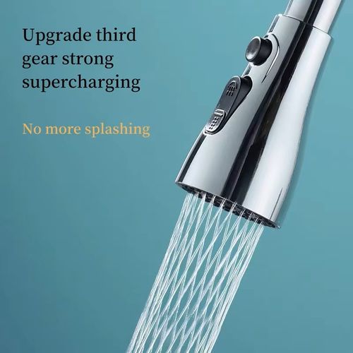 Splash-proof Nozzle Household Universal Rotating Faucet Aerator Adapter Extender Essential Accessory for Kitchen Faucets