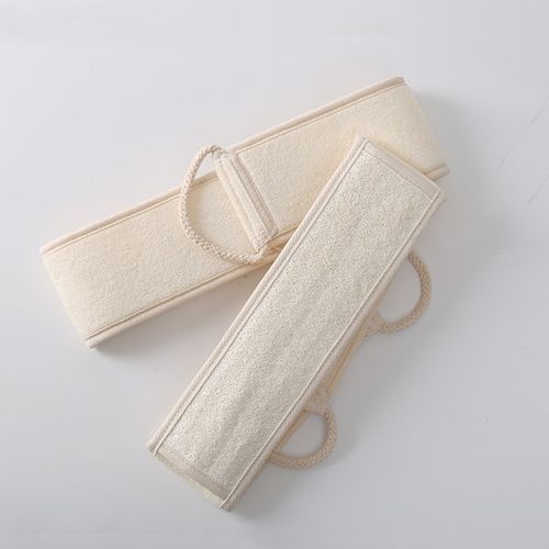 Loofah Body Cleaner Skin Cleansing Tool Loofah Strap Exfoliating Back Scrubber Loofah Sponge Bath Belt