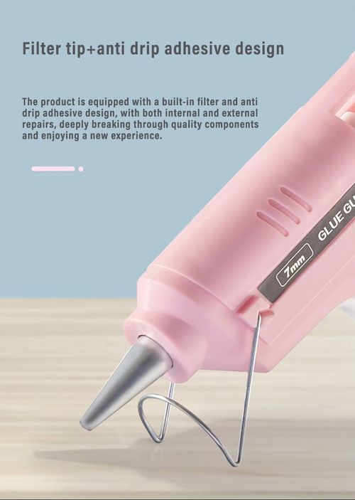 Hot Melt Glue Gun for Children Home DIY Quick Repair Mini Size 7 mm