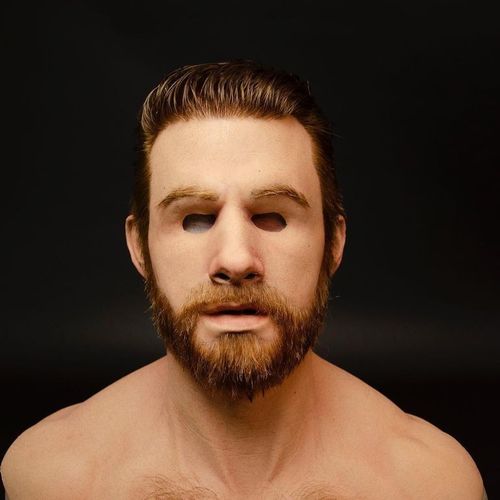 Young Man Realistic Mask