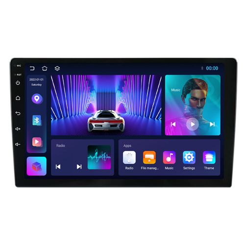 MEKEDE 2K MS 8 Core Android Car DVD Headunit Radio Screen Universal Type 9 Inch and 10 Inch for All Cars 2000*1200 QLED Car-play