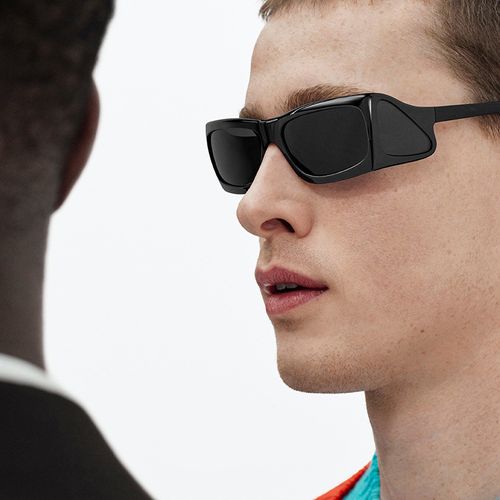 2025 Personality unique design frame sunglasses multi lens beach travel sun glasses for unisex