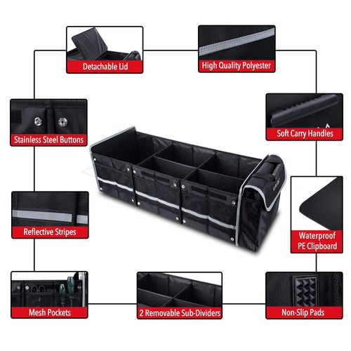 car trunk storage box