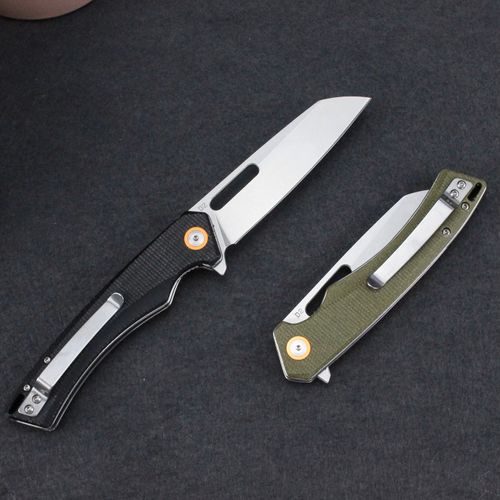 Outdoor Camping Self-defense Multi-functional Knife  Steel Knife -Black