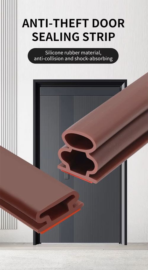 Door Edge Frame protection Seal Strip Tpe Silicone Self-adhesive Type Door Seals Door and Window Sealing Strips
