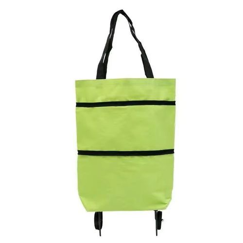 Multicolor Portable Grocery Cart Household Can Bear Weight of 12.5kg Foldable Backpack Shopping Trolley Lightweight with Wheels