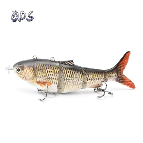 Hard Plastic Swim Baits Multi Jointed Rechargeable Lure Self-propelling Auto-swimming Robot Fish Lure