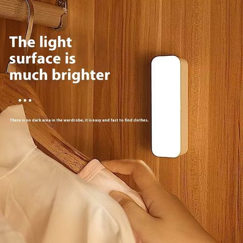 Intelligent Sensor Night Light Charging Button Human Body Detection Eye Protection Dormitory Camping Style Bedside Lamp