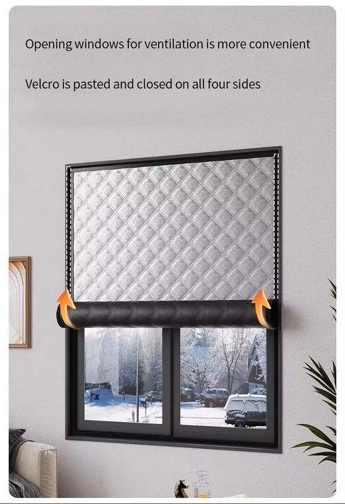 Modern Double Thickened Warm Curtains Horizontal Pattern Sound Sun Shading Cold Heat Insulation