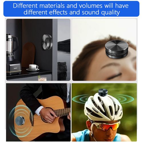 Magnetic Portable Stereo Speaker Creative Wireless Mini Bone Conduction Speaker