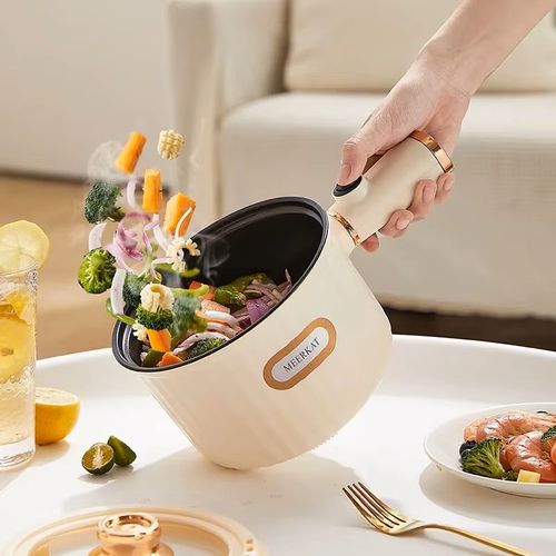 Multi Functional Household Dormitory Portable Small Electric Pot Steaming and Cooking Integrated Pot