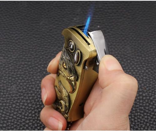 3 Multi-Functional Direct Charge Inflatable Cigarette Lighter Modern Design Windproof Metal Belt Bottle Opener
